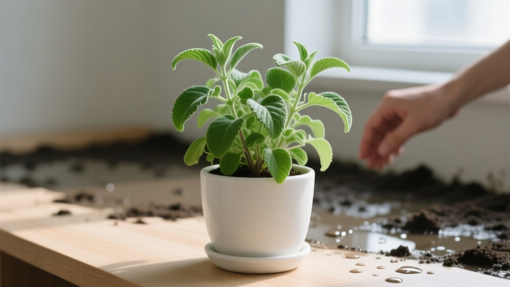 Why Your Indoor Salvia Is Dropping Leaves (And Exactly How to Stop It in 7 Days): A Step-by-Step Rescue Guide for Overwatered, Light-Deprived, or Stressed Plants