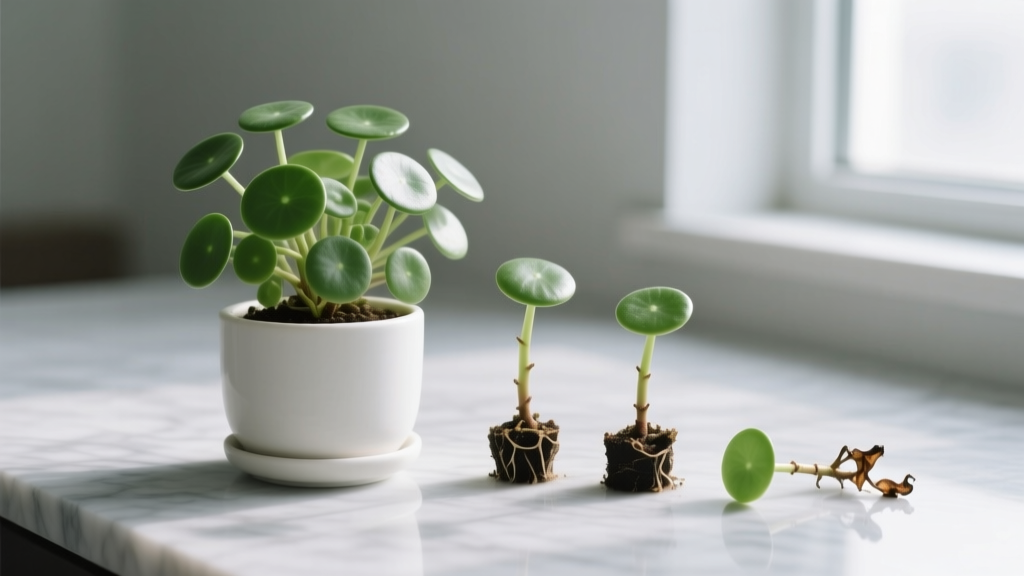 Why Your Chinese Money Plant Cuttings Are Dropping Leaves (and Exactly How to Fix Propagation Failure in 4 Simple Steps — No More Wasted Stems!)