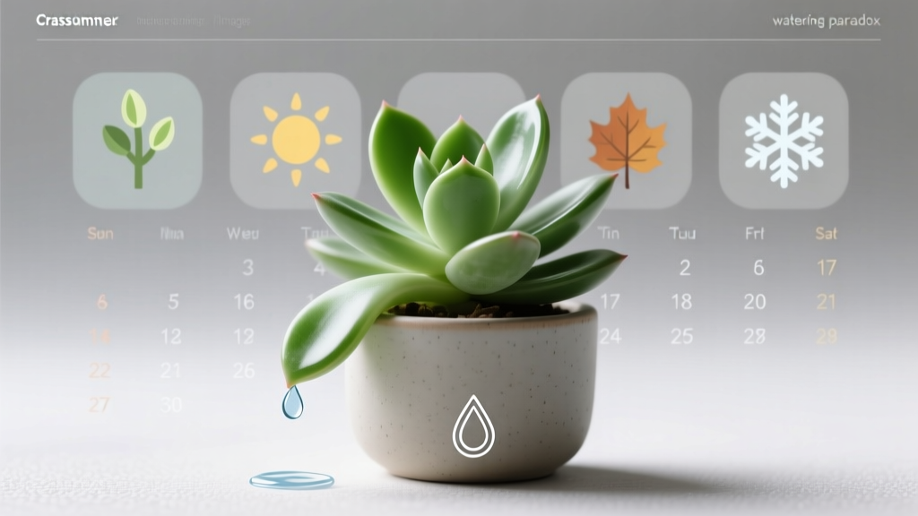 The Jade Plant Watering Paradox: Why Overwatering Is Killing Your Flowering Chances (And Exactly How Often to Water Indoors—Season by Season, Pot by Pot)