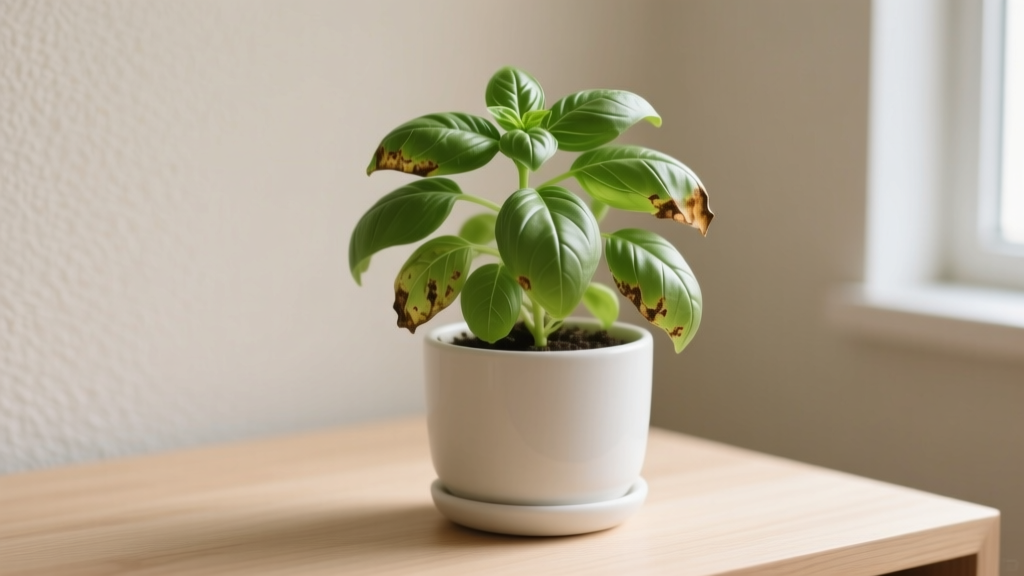 Why My Indoor Basil’s Leaves Are Getting Brown: 7 Science-Backed Causes (and Exactly What to Fix—Before It’s Too Late)