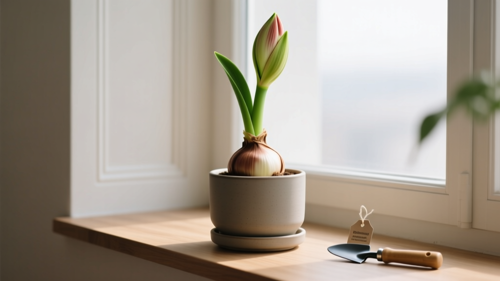 How to Plant an Amaryllis Bulb in a Pot Indoors in Low Light: The Truth About Light Myths, 5-Step Setup That Works (Even in North-Facing Apartments), and Why Your Bulb Might Fail Without This One Adjustment