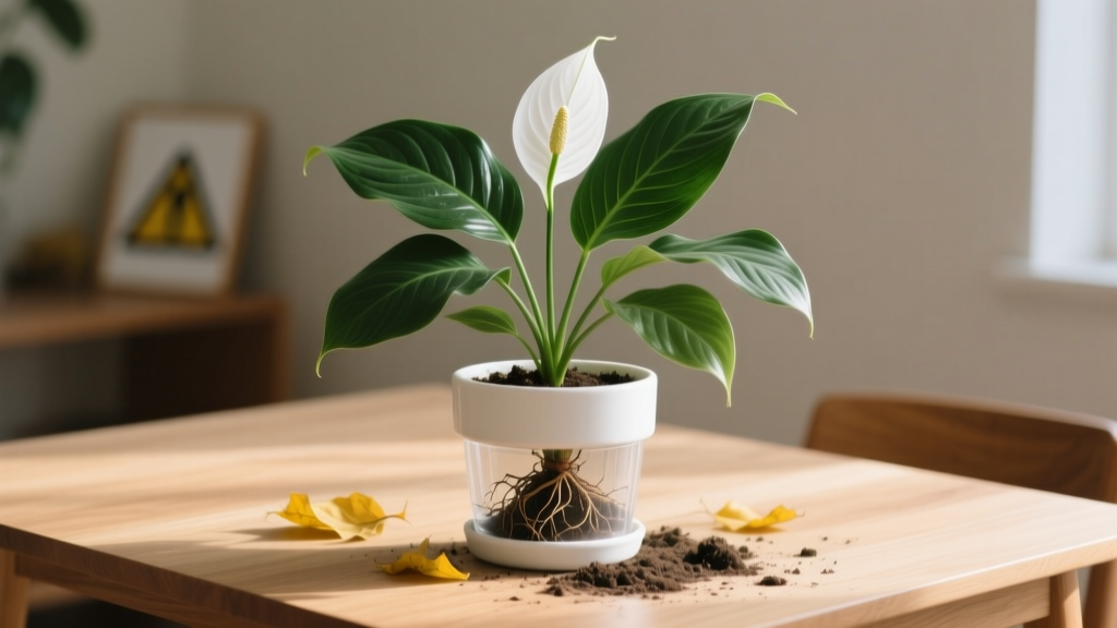 Why Your Peace Lily Isn’t Growing (and Exactly What to Fix in 7 Days): A Step-by-Step Root-Cause Diagnosis for Stunted Growth, Yellowing, or No New Leaves