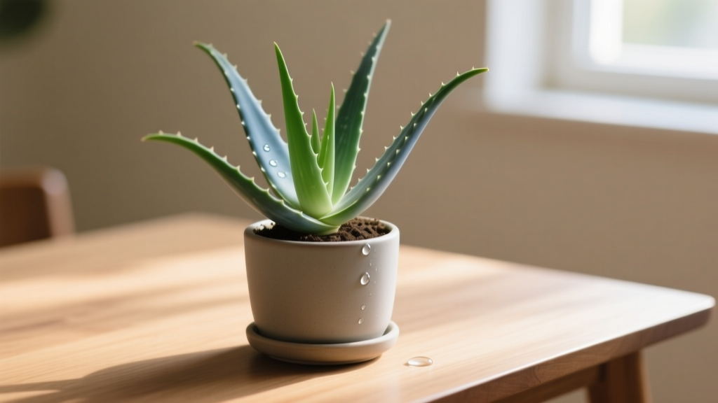 Stop Drowning Your Aloe! The Exact Watering Schedule for Small Indoor Aloe Vera Plants — Based on Pot Size, Season, Light & Soil (Not Guesswork)