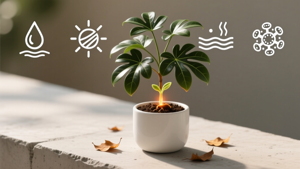 Why Your Schefflera Is Dropping Leaves *While* You Try to Propagate It — The 5 Critical Care Mistakes Sabotaging Rooting Success (and Exactly How to Fix Them Before It’s Too Late)