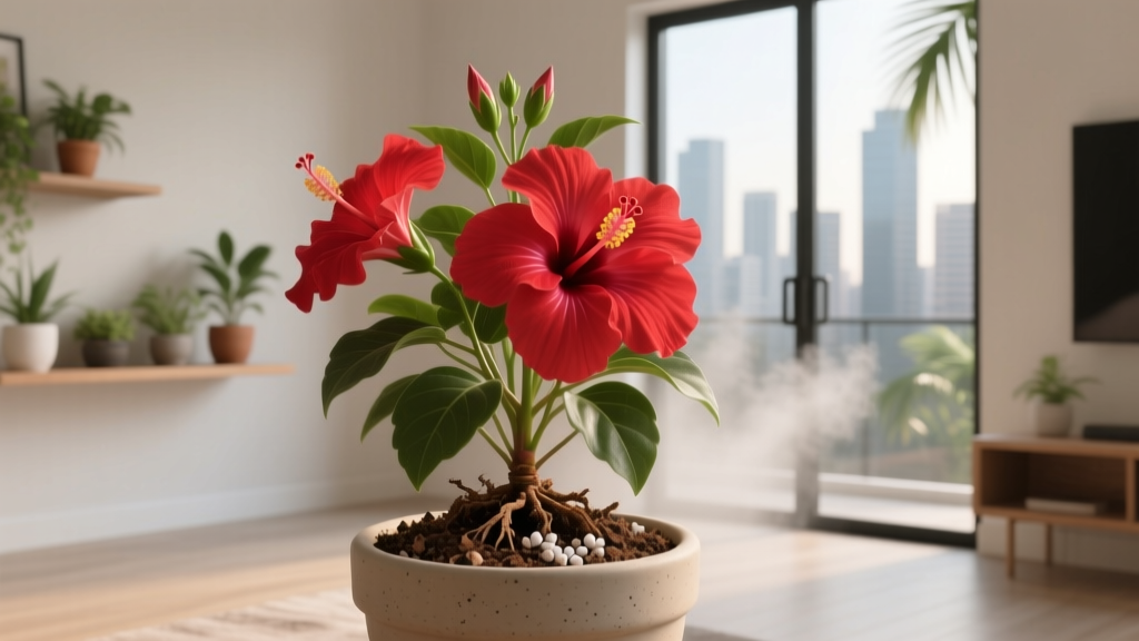 Stop Killing Your Indoor Hibiscus: The Exact Soil Mix Formula That Prevents Root Rot, Boosts Blooms, and Works in Any Apartment—No Guesswork, No Drainage Failures, Just Thriving Plants (Backed by 12 Years of Tropical Plant Trials)