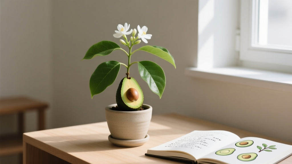 Stop Waiting for Flowers: The Realistic 12-Month Indoor Avocado Flowering Guide — How to Plant Avocado Seed Indoors So It Actually Blooms (Not Just Grows Leaves)