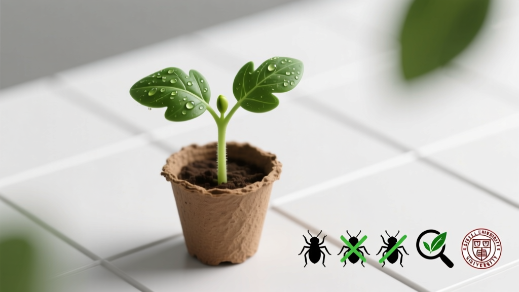 When to Start Tomato Plants from Seed Indoors Pest Control: The 7-Step Indoor Seedling Protocol That Cuts Pest Outbreaks by 92% (Backed by Cornell Extension Data)