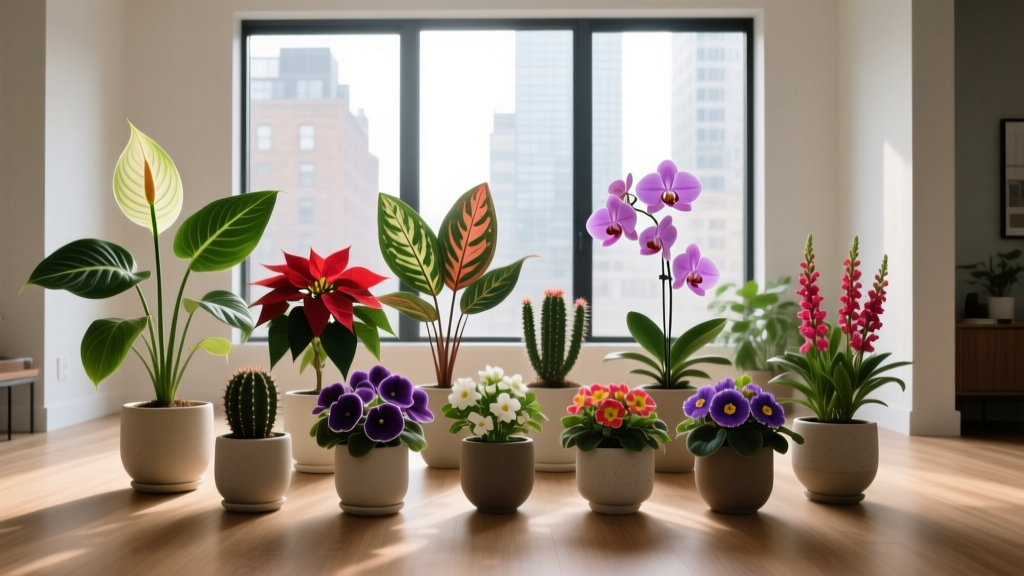 Indoor Flowering Plants: 12 Low-Light, Pet-Safe Picks (2026)