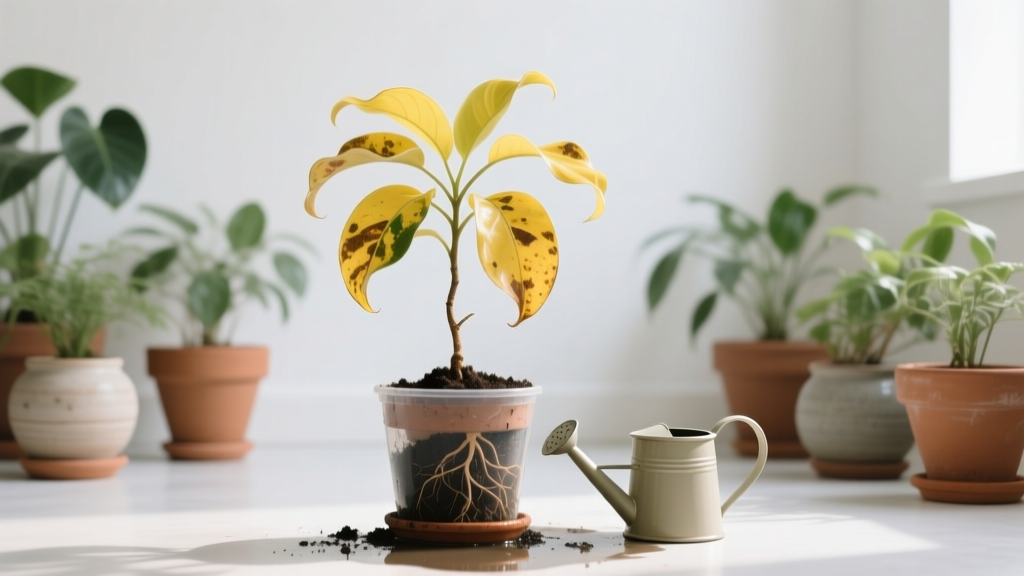 How Often Should I Water My Indoor Potted Plants With Yellow Leaves? The Truth Is: It’s Not About Frequency—It’s About Diagnosing the Real Cause First (Here’s Exactly How to Tell)