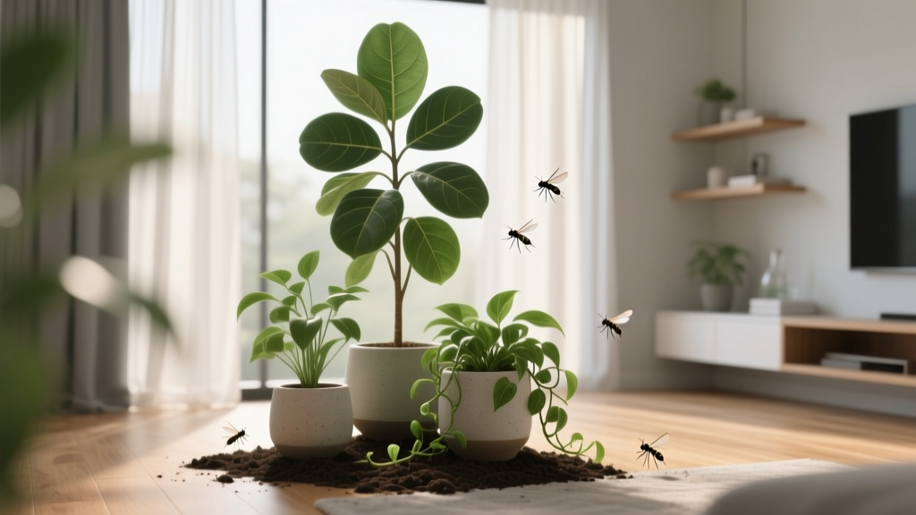 Easy Care Why Are There Flying Bugs in My Indoor Plants? 7 Science-Backed Fixes That Work in 48 Hours (No Pesticides, No Guesswork)