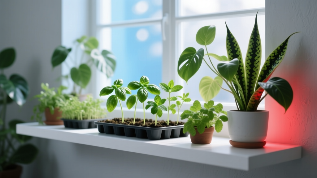 What Type of Light Do Plants Need to Grow Indoors for Beginners? (Spoiler: It’s Not Just ‘Bright Light’ — Here’s Exactly How Much Blue, Red & White Light Your Seedlings, Herbs & Houseplants Actually Crave)