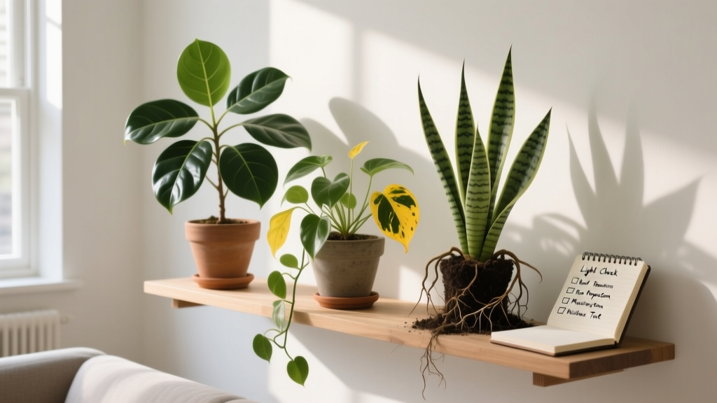 Why Your Indoor Plants Aren’t Growing (and Exactly What to Fix in 7 Days): A Step-by-Step Diagnosis Guide for Stalled Growth, Root Health, Light Mismatches, and Hidden Stressors You’re Overlooking