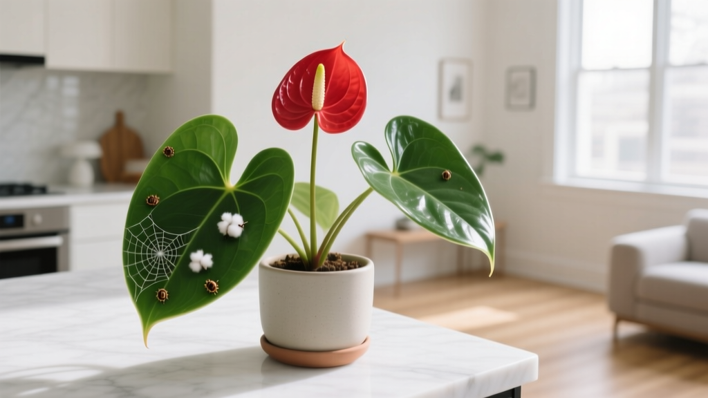How to Care for an Anthurium Houseplant Pest Control: The 5-Minute Weekly Routine That Stops Mealybugs, Spider Mites & Scale Before They Spread (No Pesticides Needed)