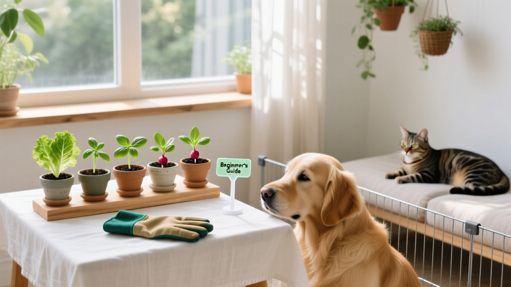 Pet Friendly How to Plant Seeds Indoors for Beginners: 7 Simple Steps That Keep Your Dog Off the Seedlings, Your Cat Out of the Soil, and Your First Harvest Thriving (No Green Thumb Required!)