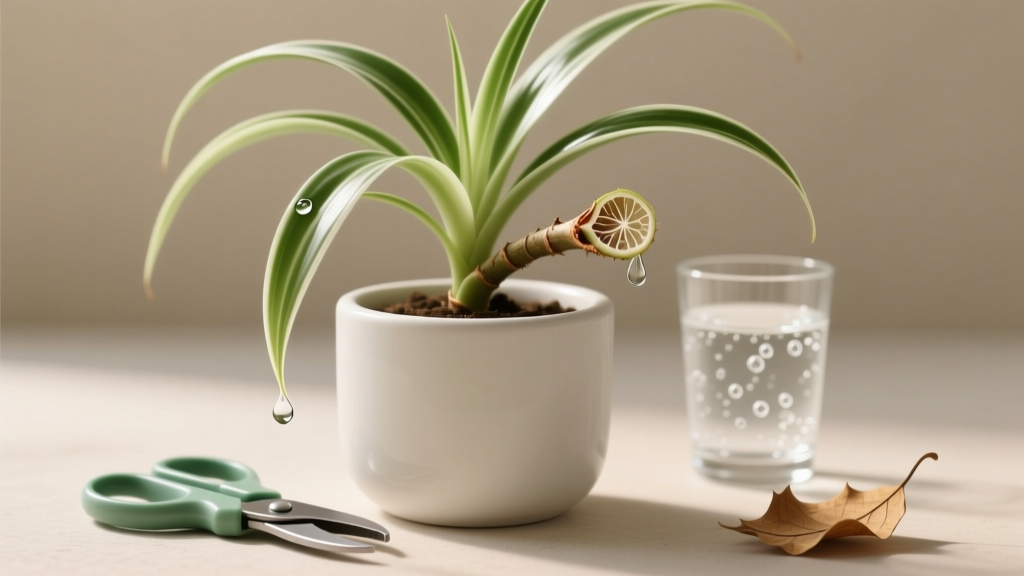 Where to Cut Spider Plant for Propagation Under $20: The Exact Node, Timing & Tools You *Actually* Need (No Scissors Required—Just $3.99 & Tap Water)