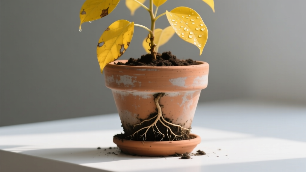 How to Convert an Outdoor Planter for Indoor Use with Yellow Leaves: A Step-by-Step Rescue Plan That Fixes Root Stress, Light Shock, and Overwatering in Under 72 Hours