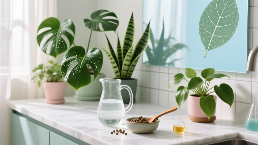 What to Add to Water for Indoor Plants Fertilizer Guide: 7 Safe, Science-Backed Solutions That Actually Work (No More Yellow Leaves or Stunted Growth)