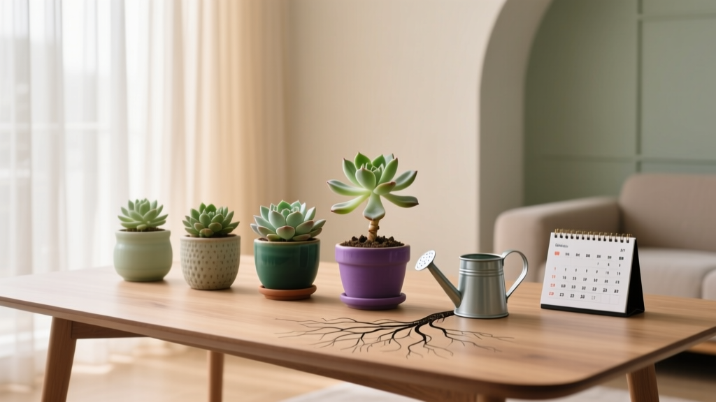 Succulent How Much Do I Water Indoor Plants? The Exact Watering Formula (Not Guesswork): 3 Signs Your Plant Is Thirsty, 4 Deadly Overwatering Mistakes You’re Making, and a Month-by-Month Indoor Schedule That Prevents Root Rot — Backed by Horticultural Science
