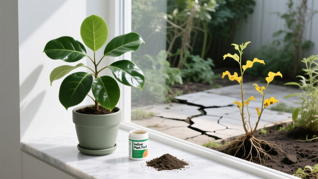 Can You Use Indoor Plant Food for Outdoor Plants? The Truth About Fertilizer Swap Risks — What Happens When You Misapply Nutrients (And How to Fix It Without Killing Your Garden)