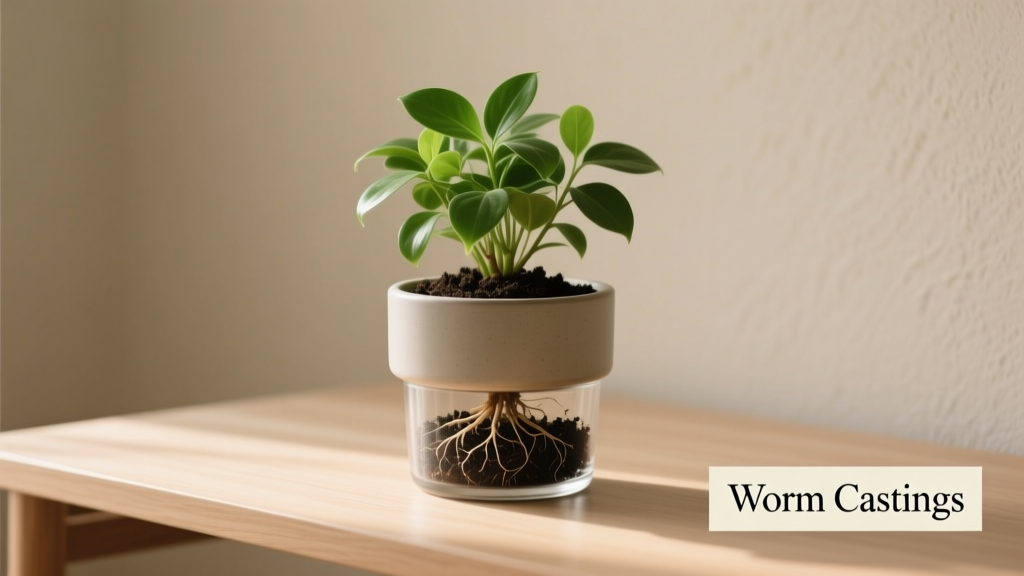 How to Use Worm Castings for Indoor Plants in Low Light: The 5-Step Fertilizing Fix That Stops Leggy Growth & Yellow Leaves—Without Overfeeding or Burning Roots