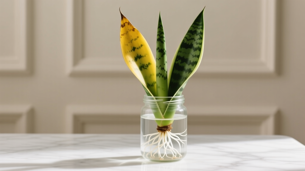 Stop Throwing Away Yellowing Snake Plant Leaves—Here’s Exactly How to Propagate Snake Plant Cuttings in Water *Even When They’re Already Yellow* (With Science-Backed Steps to Save & Regrow Them)