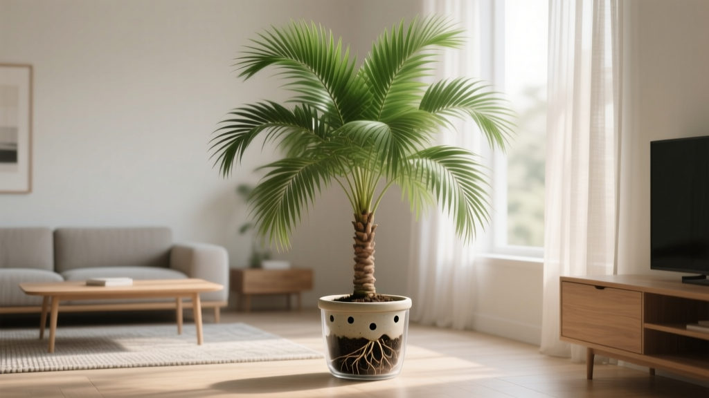 Why Your Indoor Palm Isn’t Growing (And Exactly How to Fertilize It Back to Life — Without Burning Roots, Wasting Money, or Overcomplicating It)