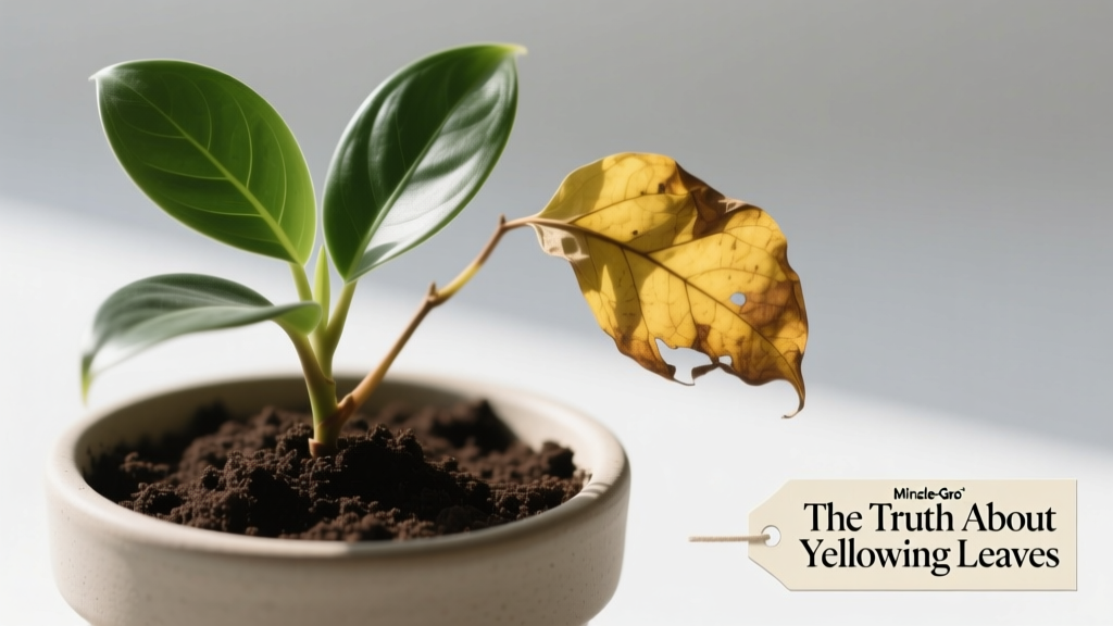 Can Miracle-Gro Potting Mix Be Used for Indoor Plants With Yellow Leaves? The Truth About Fixing Yellowing — Not Just Masking It With Fertilizer-Rich Soil
