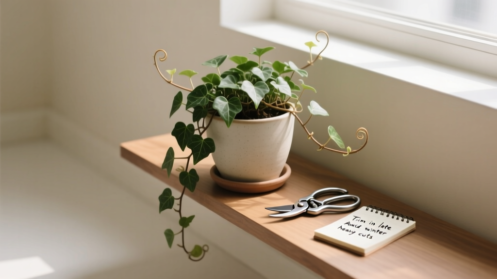 Stop Over-Pruning & Save Your Ivy: The Exact Timing, Tools, and Technique for Trimming Back a Slow-Growing Indoor Ivy Plant—Without Stunting Growth or Causing Legginess (Even If You’ve Killed One Before)