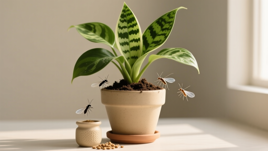 How to Get Rid of Gnats on Indoor Plants: A Fertilizer Guide That Stops Breeding Grounds—Not Just the Bugs (7 Proven Steps Backed by University Extension Research)