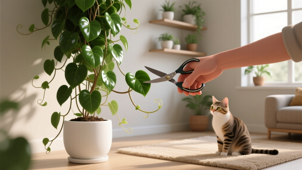 Toxic to Cats? How to Trim an Indoor Vine Plant Safely: A Step-by-Step Guide That Protects Your Feline Friend While Keeping Your Greenery Thriving (No Vet Visits Required)
