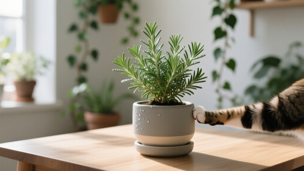 Why Your Indoor Rosemary Keeps Dying—And Whether It’s Toxic to Cats (Spoiler: It’s Not, But These 5 Care Mistakes Absolutely Are)