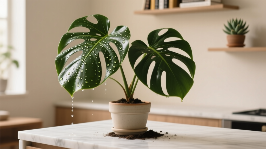 Why Is My Indoor Plant Weeping? 7 Real Causes (Not Just 'Too Much Water') — A Beginner’s No-Guesswork Guide to Stopping the Drips Before Root Rot Sets In