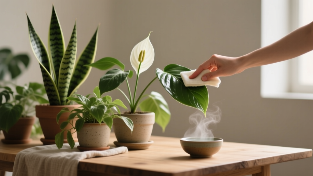 How to Clean Indoor Plant Leaves Naturally in Low Light: 5 Gentle, Non-Stressful Methods That Actually Boost Photosynthesis (Without Wiping Away Your Peace of Mind)