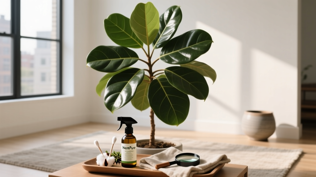 How to Display Large Indoor Plants Pest Control: The 7-Step No-Spray System That Saved My Fiddle Leaf Fig (and Why Most 'Natural Remedies' Actually Invite More Pests)