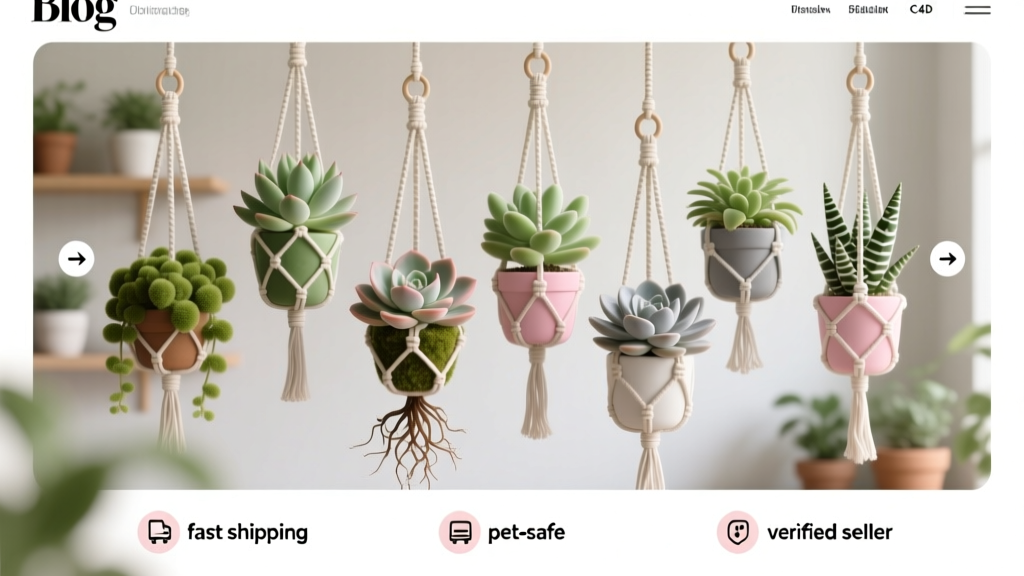 Where to Buy Hanging Indoor Succulents (2026)