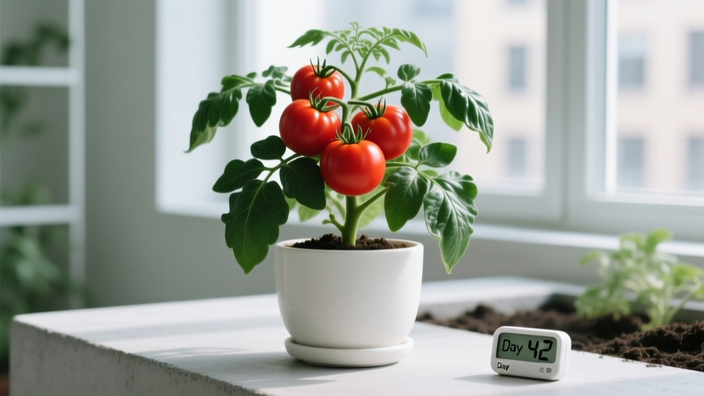 Large tomato varieties need precise indoor sowing timing—here’s the exact window (not 6–8 weeks!) that prevents leggy seedlings, boosts fruit size, and adds 3+ weeks to your harvest season.