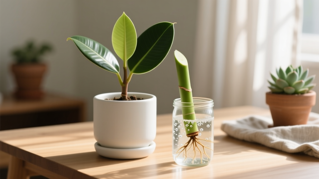 How to Propagate Rubber Plant Cuttings: The 5-Step Method That Actually Works (No Root Rot, No Wasted Stems, Just Thriving New Plants in 4–6 Weeks)