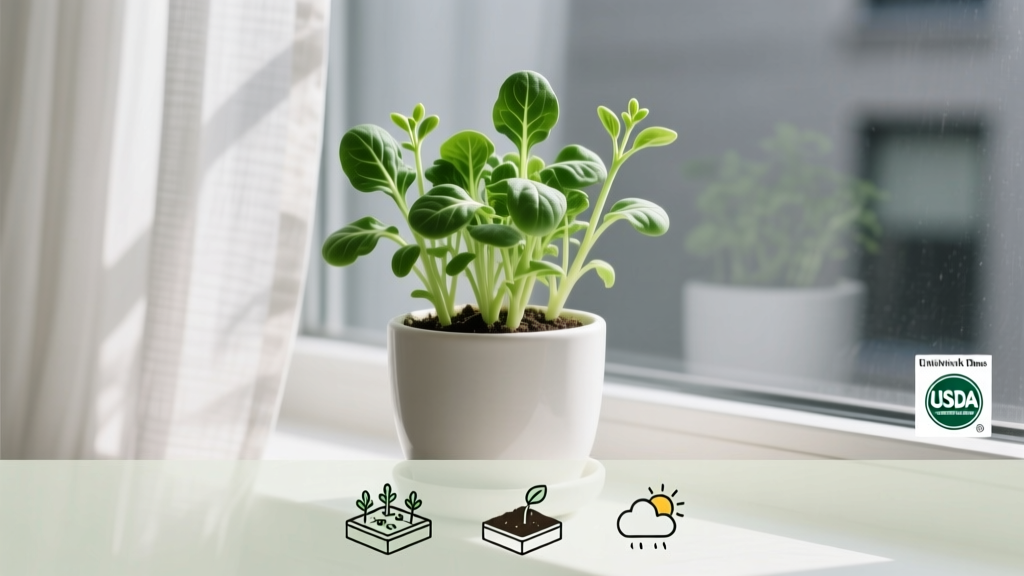 Stop Guessing: The Exact Low-Maintenance Indoor Broccoli Raab Seed-Starting Window (Backed by USDA Zone Data + 3 Real-Garden Case Studies)