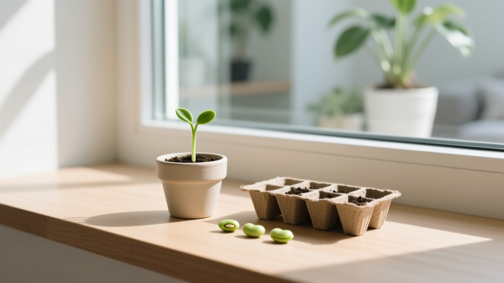 Low Maintenance How to Plant Bean Seeds Indoors: 5 Foolproof Steps That Take Under 10 Minutes (No Green Thumb Required — Just 2 Supplies & Your Windowsill)