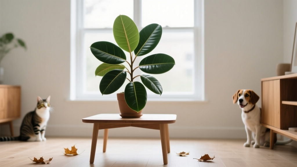 Pet Friendly Why Are the Leaves Falling Off My Indoor Rubber Plant? 7 Science-Backed Causes (Not Just 'Overwatering') — Plus How to Save It Without Risking Your Dog or Cat