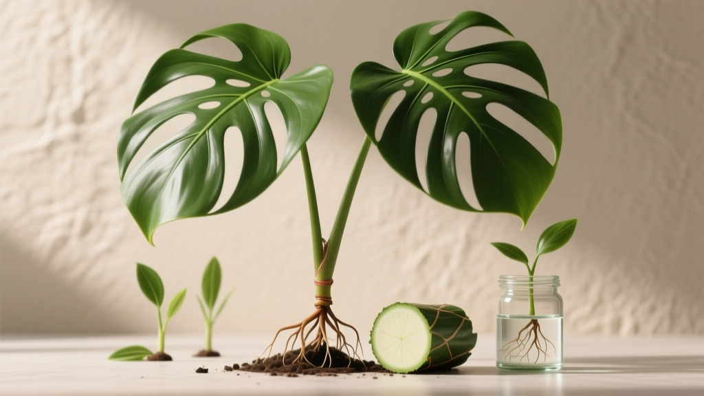 Stop Killing Your Monstera Cuttings: The Exact Spot to Cut a Large Monstera Plant for Propagation (No Guesswork, No Rot, Just Roots in 10 Days)