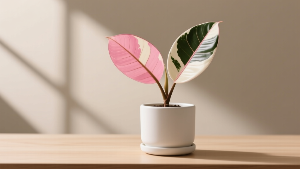 Non-Flowering How to Propagate a Variegated Rubber Plant: The Only 4-Step Method That Preserves Pink & Cream Variegation (No Flowers Needed — and Here’s Why That’s Actually Better)