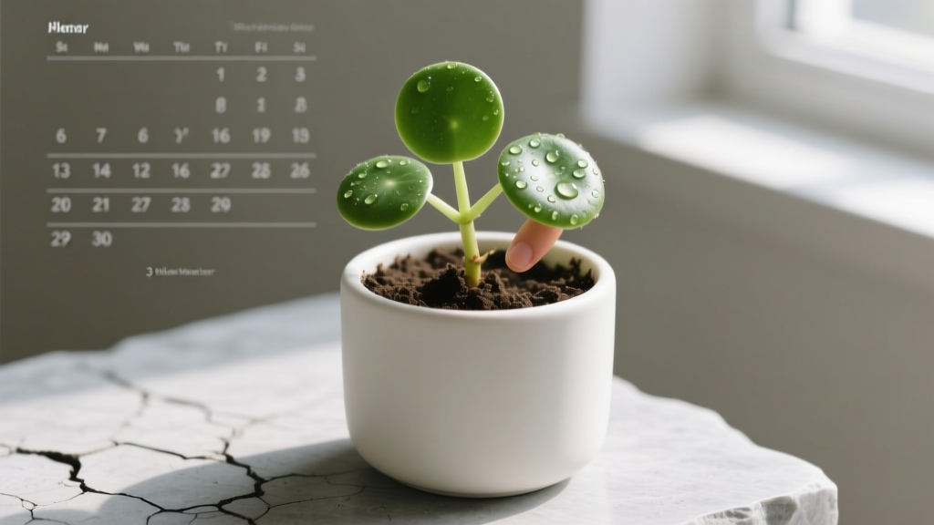 Succulent How to Water Money Plant Indoors: The 3-Second Finger Test + Seasonal Schedule That Prevents Root Rot (92% of Indoor Money Plants Die from Overwatering — Here’s How to Stop It)