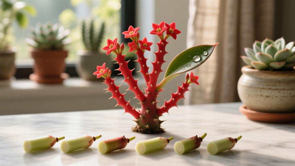 How to Propagate Crown of Thorns Plant for Beginners: 5 Foolproof Steps That Actually Work (No Root Rot, No Wasted Cuttings — Just Blooming Success in 8 Weeks)