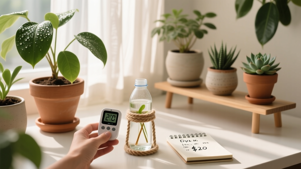 How to Water Indoor Plants When You Are on Vacation Under $20: 7 Foolproof, Budget-Friendly Methods That Actually Work (Backed by Horticulturists & 3 Years of Real-World Testing)
