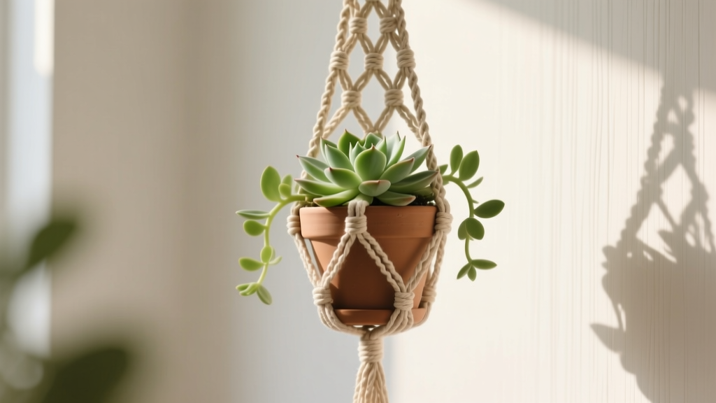 Large How to Care for Indoor Cotton Macrame Plant Hanger: 7 Non-Negotiable Steps You’re Skipping (That Cause Fraying, Mildew & Sudden Breakage)