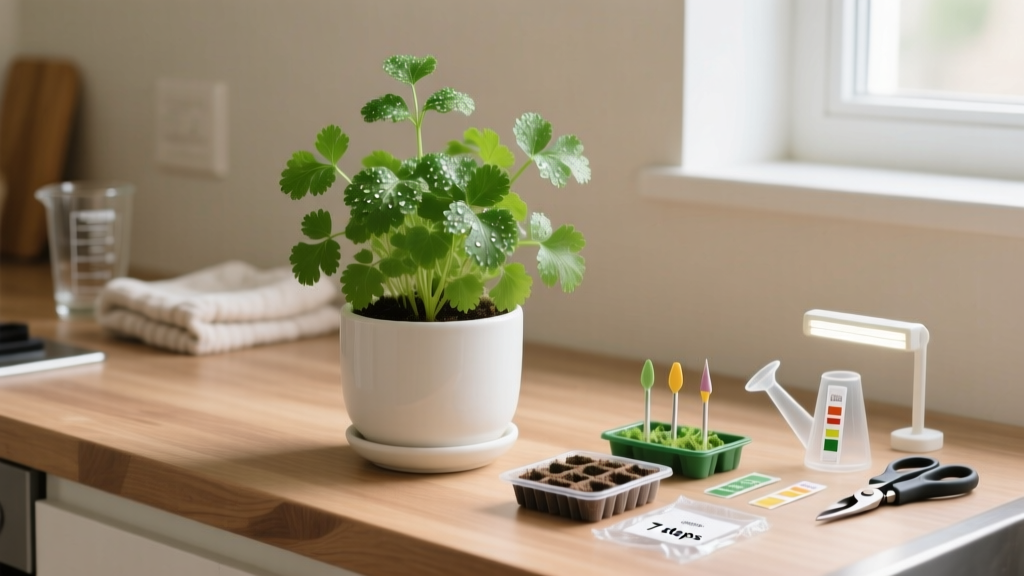 How to Grow a Cilantro Plant Indoors Propagation Tips: 7 Realistic Steps That Actually Prevent Bolting, Save Money, and Yield Fresh Leaves for 3+ Months (No Greenhouse Needed)
