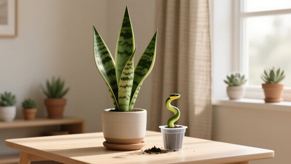 Large How to Replant a Snake Plant Indoors: The 7-Step Stress-Free Guide That Prevents Root Shock, Saves Your Mature Plant, and Takes Under 22 Minutes (No Expert Skills Needed)