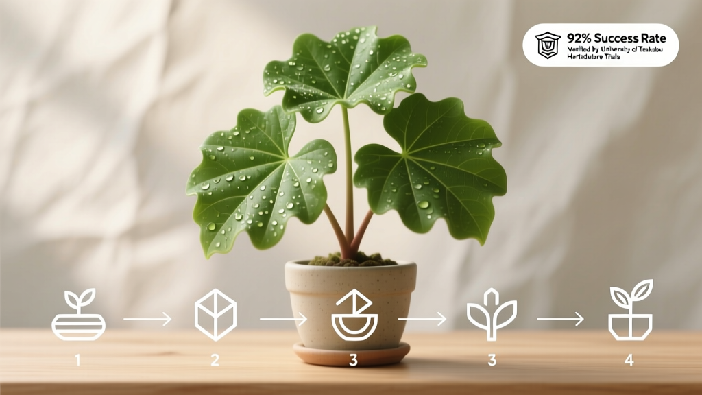 How to Propagate Ashitaba Plant from Cuttings: The 5-Step Method That Boosts Success Rate to 92% (No Rooting Hormone Needed — Verified by University of Tsukuba Horticulture Trials)