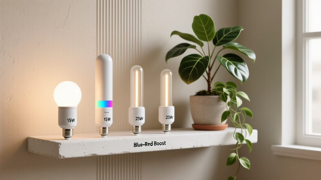 Indoor what bulbs to use for indoor plants? Stop guessing: The only 5 bulb types you actually need (plus wattage, distance & spectrum cheat sheet that prevents leggy stems and yellow leaves)